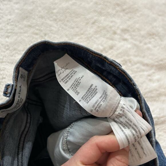 Abercrombie & Fitch The Skinny High Rise‎ Women Distressed Cotton Blue Size 26 - Picture 5 of 8